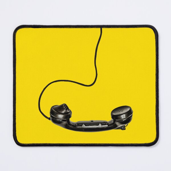 Item preview, An old Handset phone with yellow background  designed and sold by EF.