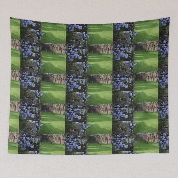Item preview, Blue Flowers at Furness Abbey designed and sold by Colin Bentham.