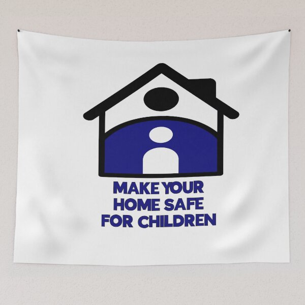 Item preview, MAKE YOUR HOME SAFE FOR C CHILDREN  designed and sold by DiscoVibes.