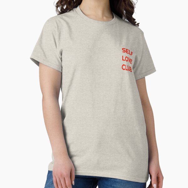 Item preview, T-shirt with the phrase'SELF LOVE CLUB'. designed and sold by The Tee..