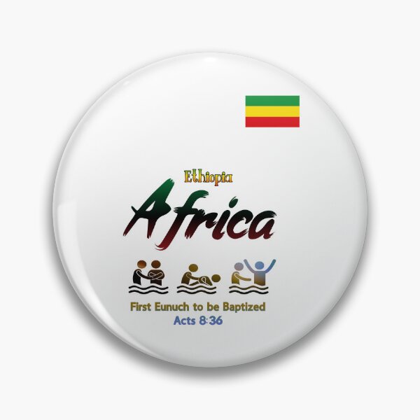 Item preview, Ethiopia Africa Earliest Baptism designed and sold by ArtCollectables.