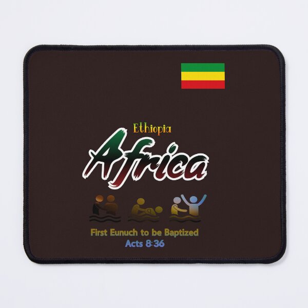 Item preview, Ethiopia Africa Earliest Baptism designed and sold by ArtCollectables.