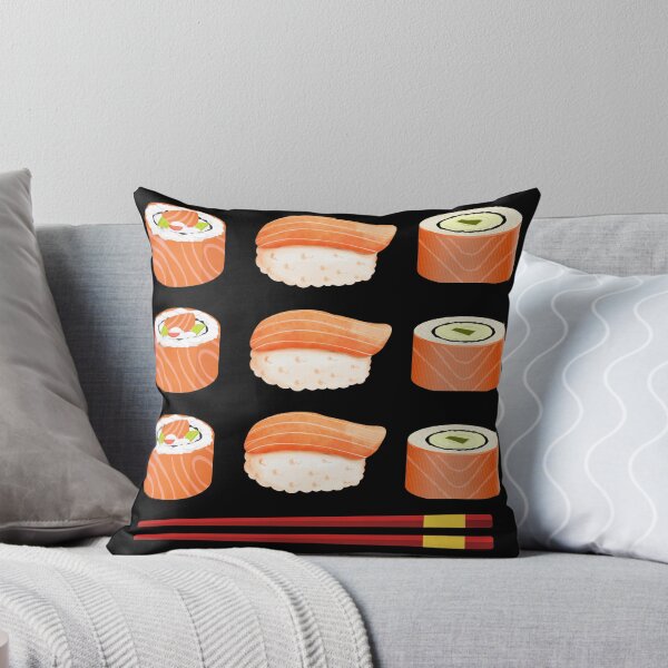 Item preview, Salmon Sushi Set, Set of Japanese Food designed and sold by ramazis.