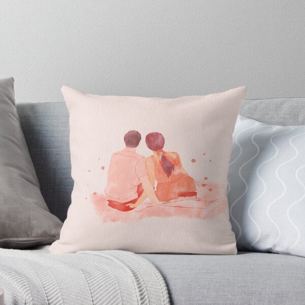 Item preview, pareja, relajante, acuarela, ilustración designed and sold by NAYANA S KUMAR.