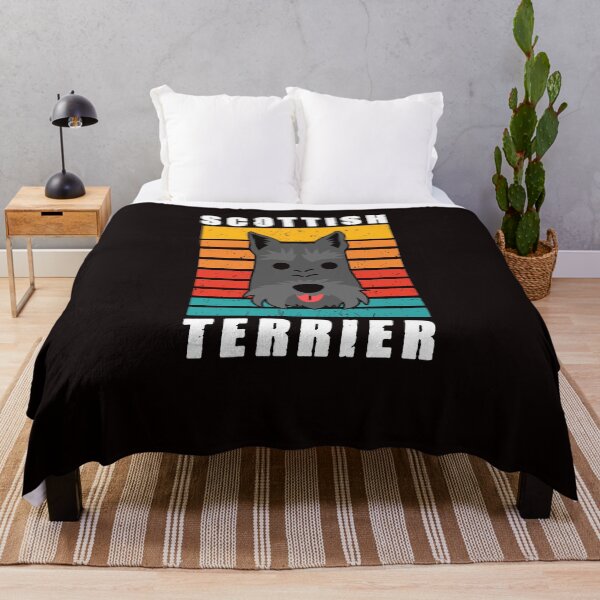 Item preview, Retro Scottish Terrier Vintage Scottie Dog Breed Owner Puppy designed and sold by TomGiantDesigns.