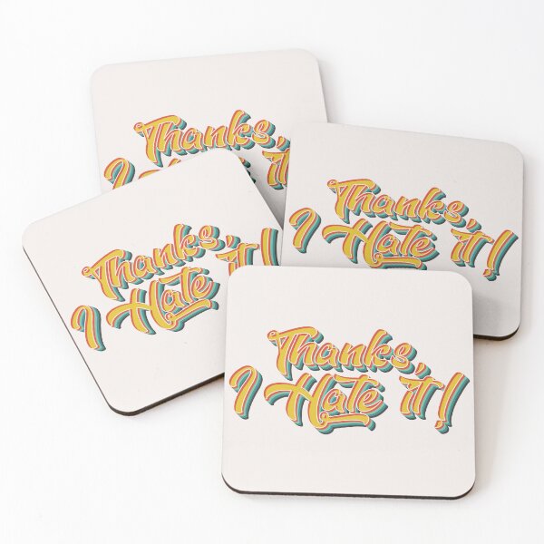 Item preview, Thanks, I Hate It  designed and sold by Texterns.