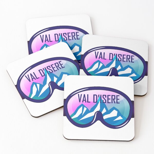 Item preview, Val D’isere French Mountain Ski Resort  designed and sold by VikiQuick.