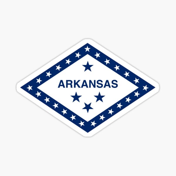 Vista previa del artículo con la obra «Emblema de diamante de Arkansas», diseñado y vendido por awsomehog1.