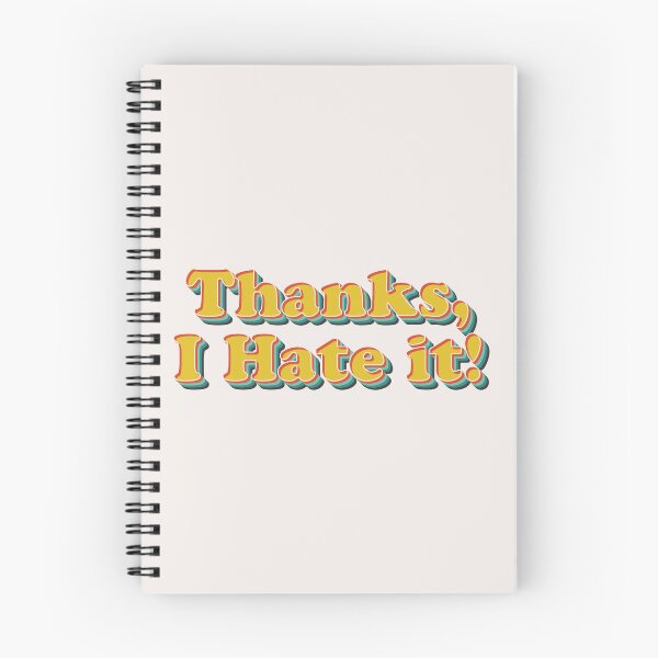 Item preview, Thanks, I Hate It  designed and sold by Texterns.