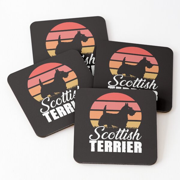 Item preview, Retro Scottish Terrier Dog Breed Vintage Scottie Owner Paw designed and sold by TomGiantDesigns.