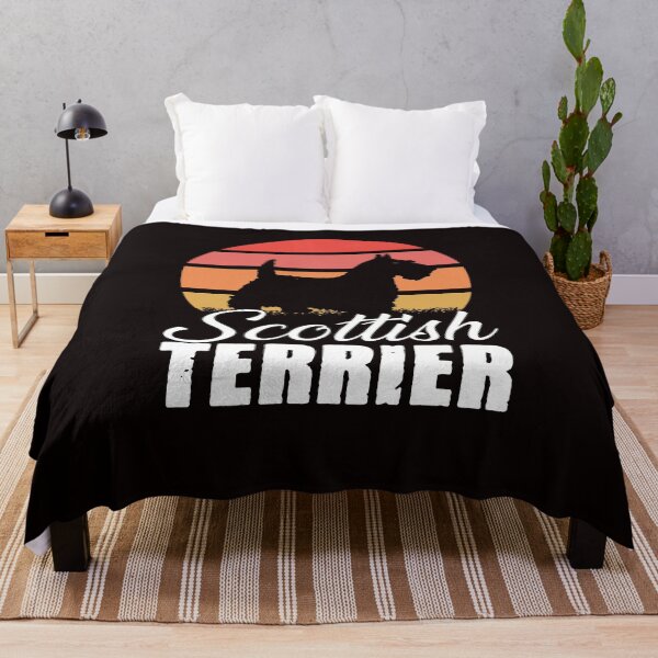 Item preview, Retro Scottish Terrier Dog Breed Vintage Scottie Owner Paw designed and sold by TomGiantDesigns.