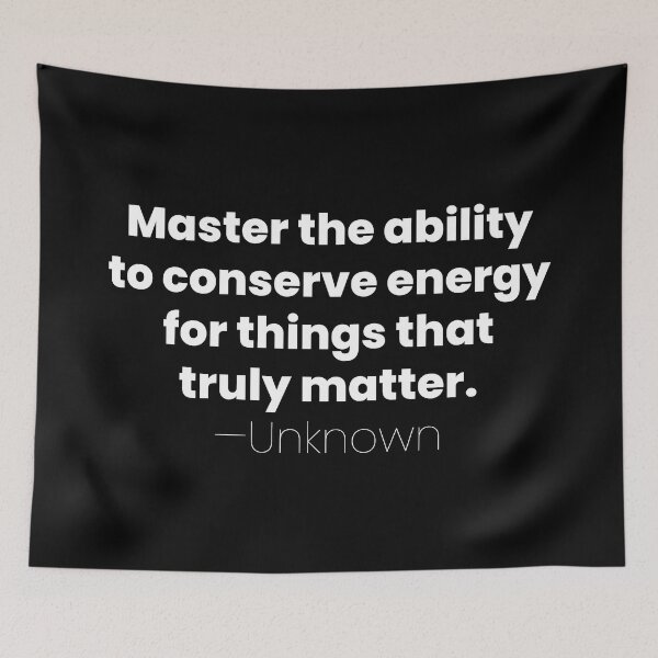 Item preview, The Ability to Conserve Energy, Unknown Introvert Quote designed and sold by MariosNydras.