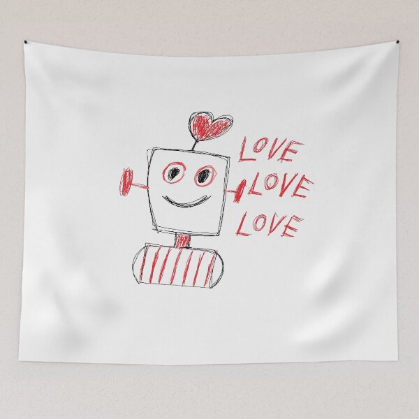 Item preview, love Robot love. designed and sold by kuikai123.