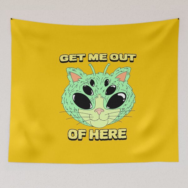 Item preview, ALEIN CAT T SHIRT designed and sold by DiscoVibes.