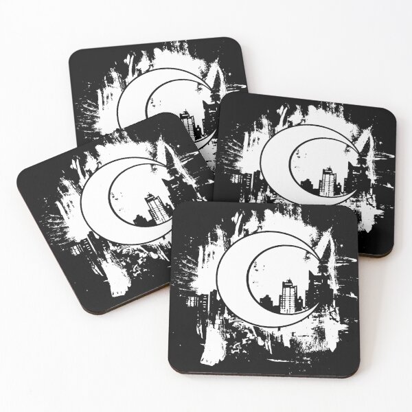 Item preview, Moon Knight city-scape White designed and sold by RedBrigade.