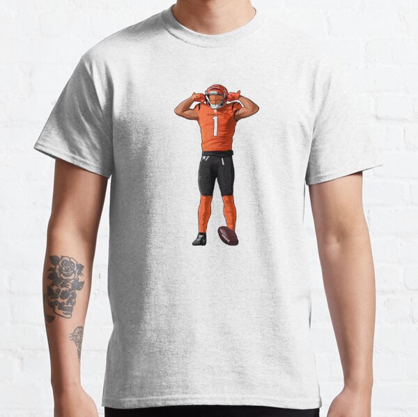 Ja'Marr Chase Top 5 WRs Vintage T-Shirt - Kaiteez