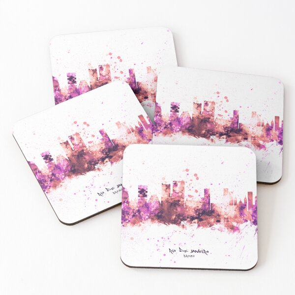 Item preview, Rio de Janeiro Brazil Skyline designed and sold by ArtPrints.