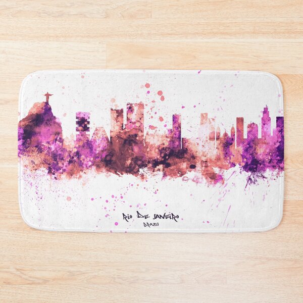 Item preview, Rio de Janeiro Brazil Skyline designed and sold by ArtPrints.