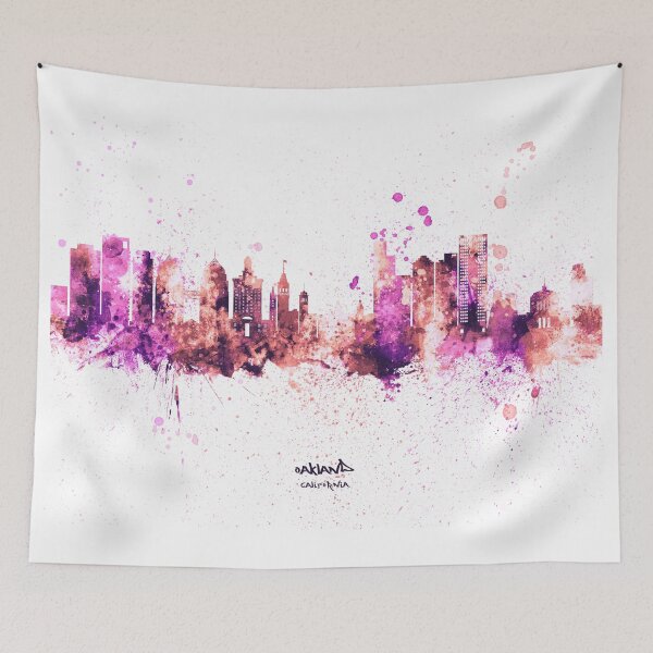 Item preview, Oakland California Skyline designed and sold by ArtPrints.