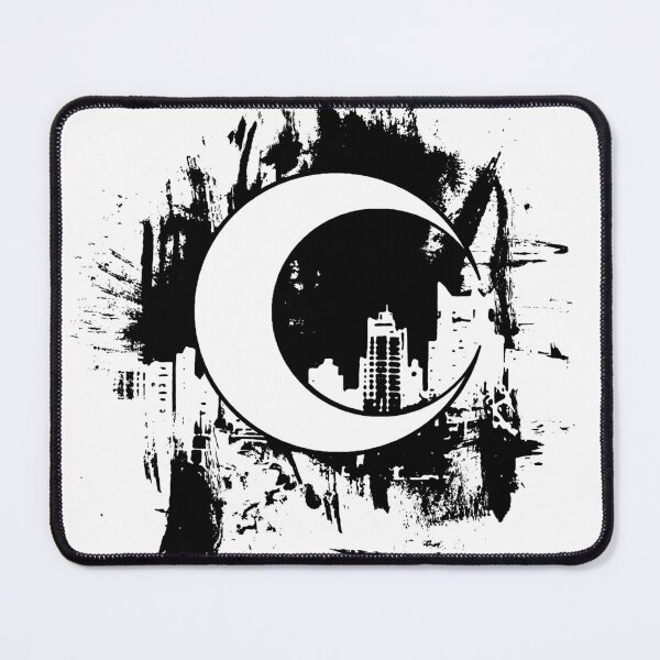 Item preview, Moon Knight city-scape Black designed and sold by RedBrigade.
