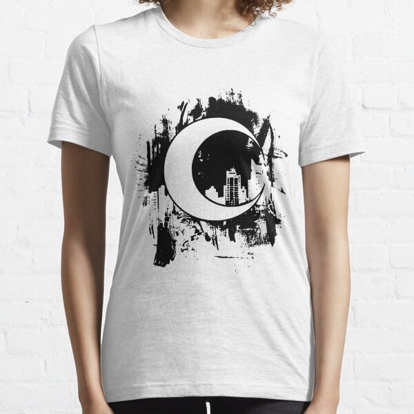 Item preview, Moon Knight city-scape Black designed and sold by RedBrigade.