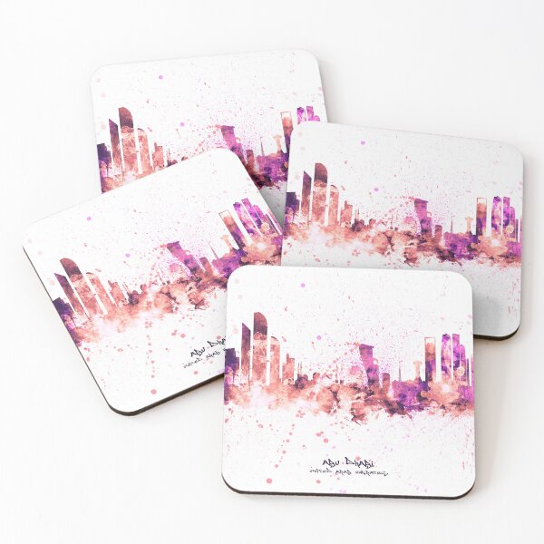 Item preview, Abu Dhabi Skyline designed and sold by ArtPrints.