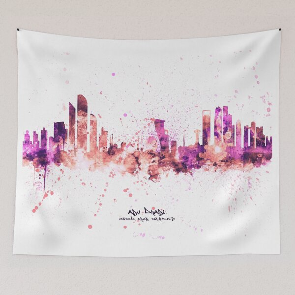 Item preview, Abu Dhabi Skyline designed and sold by ArtPrints.