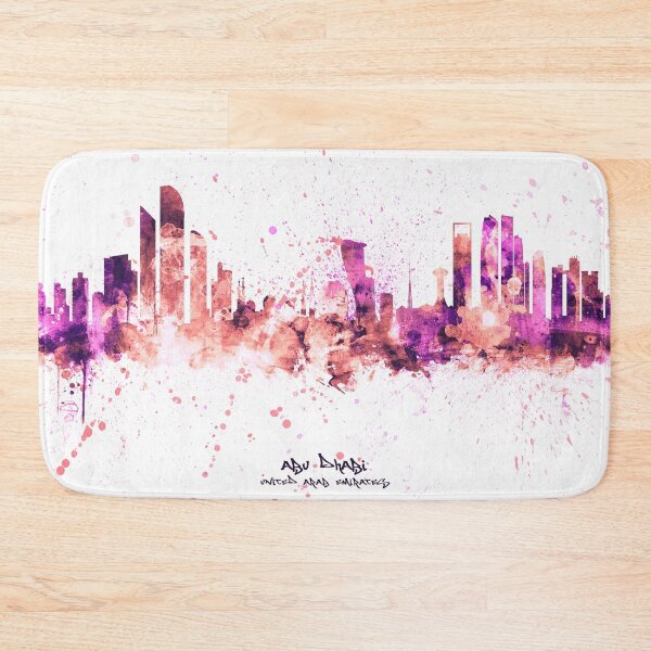 Item preview, Abu Dhabi Skyline designed and sold by ArtPrints.