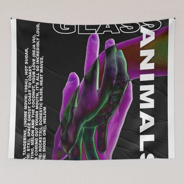 Item preview, purple hand gass poster designed and sold by martabritt.