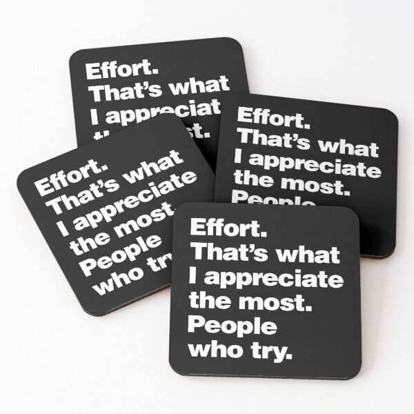 Item preview, Effort - That is what I appreciate the most - People who try designed and sold by elhefe.