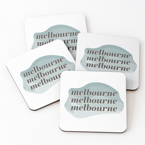 Item preview, Melbourne, VIC - Repeated Word Art  designed and sold by CreationDigi.