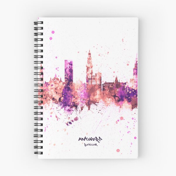 Item preview, Antwerp Belgium Skyline designed and sold by ArtPrints.