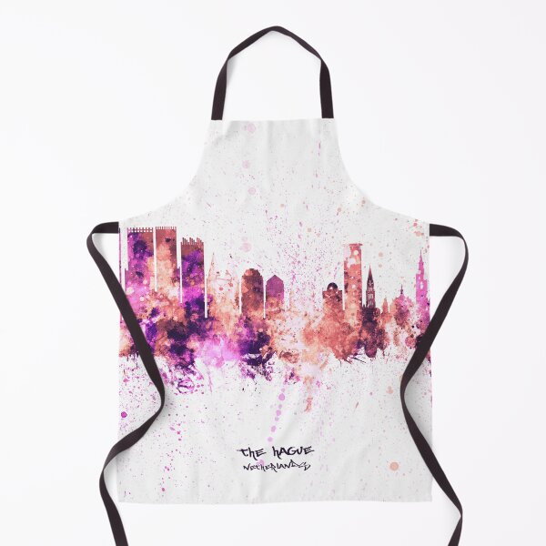 Item preview, The Hague Netherlands Skyline designed and sold by ArtPrints.