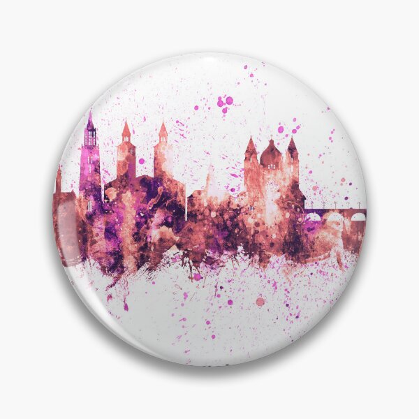 Item preview, Maastricht The Netherlands Skyline designed and sold by ArtPrints.