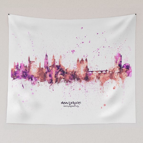 Item preview, Maastricht The Netherlands Skyline designed and sold by ArtPrints.