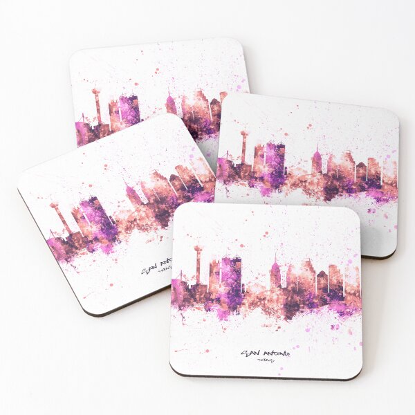 Item preview, San Antonio Texas Skyline designed and sold by ArtPrints.