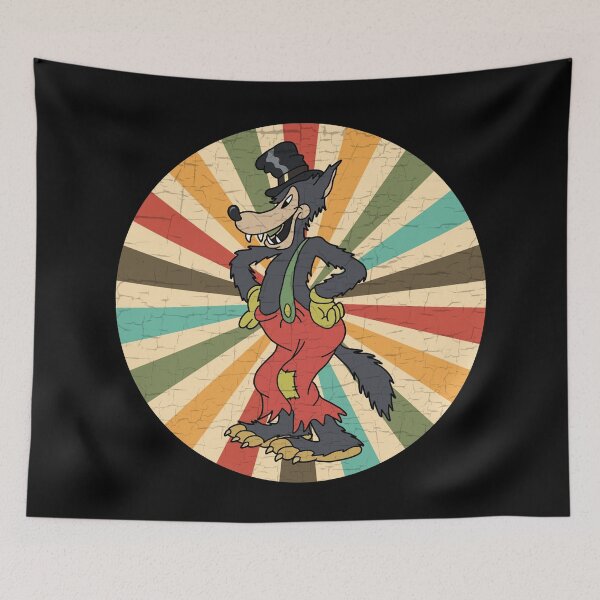 Item preview, Vintage Big Bad Wolf designed and sold by ValentinaHramov.
