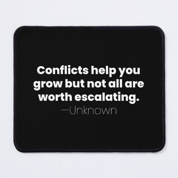 Item preview, Conflicts Help You Grow, Unknown Introvert Quote designed and sold by MariosNydras.