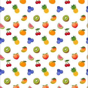 Artwork thumbnail, fruit pattern by turingtested