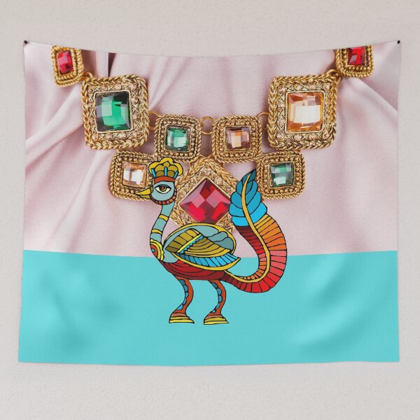 Item preview, Egyptian pink necKLACE designed and sold by licorish1.