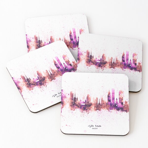 Item preview, São Paulo Skyline Brazil designed and sold by ArtPrints.
