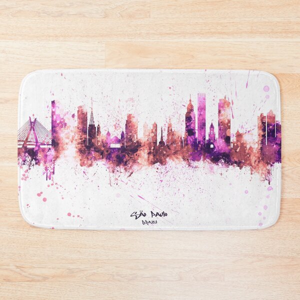 Item preview, São Paulo Skyline Brazil designed and sold by ArtPrints.