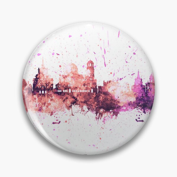 Item preview, Sofia Bulgaria Skyline designed and sold by ArtPrints.