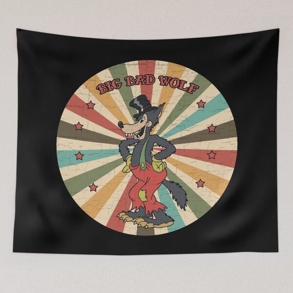Item preview, Vintage Big Bad Wolf designed and sold by ValentinaHramov.