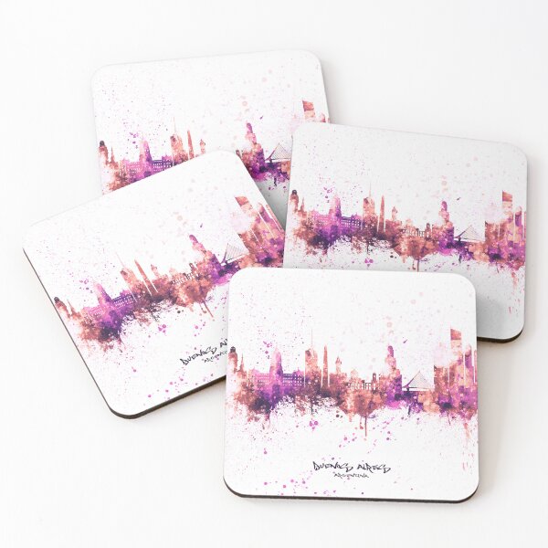 Item preview, Buenos Aires Argentina Skyline designed and sold by ArtPrints.