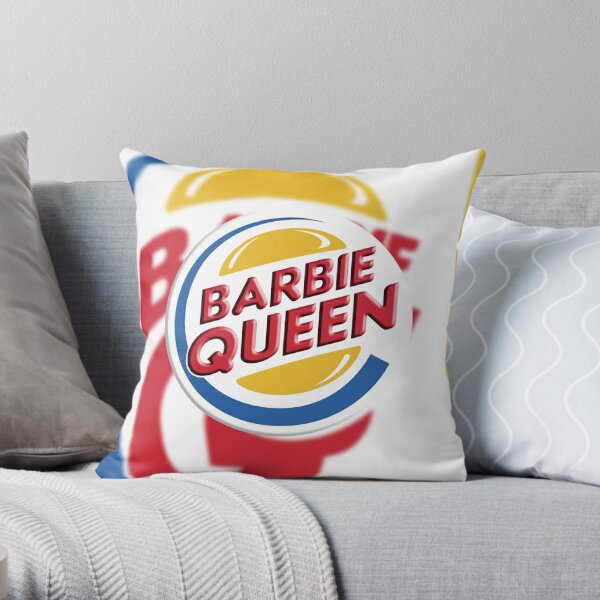 Barbie Face. Throw Pillow for Sale by GAIA-LV