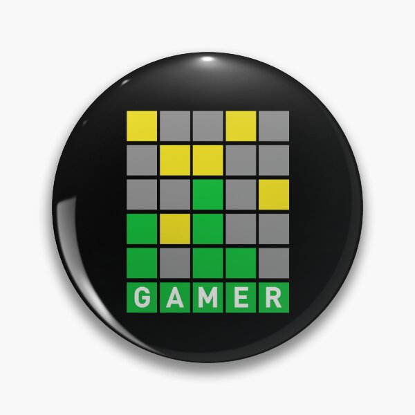 Item preview, Gamer Word Game Daily Puzzle designed and sold by SpringMoonPress.