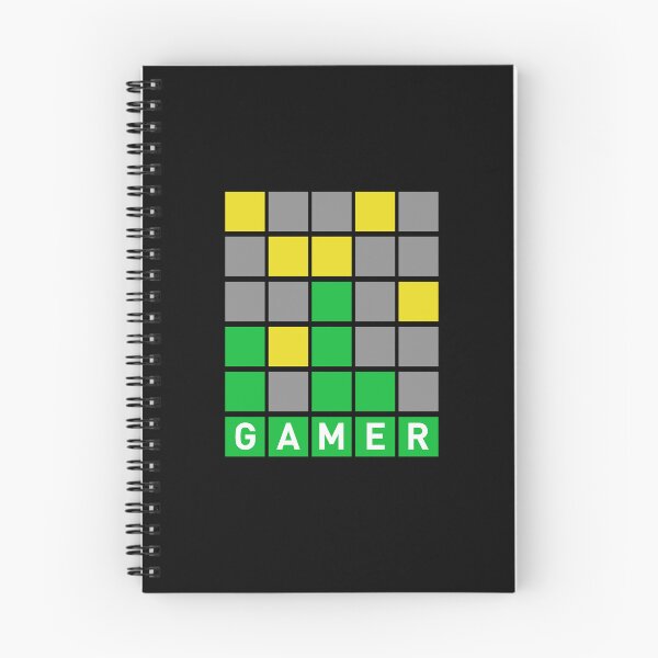 Item preview, Gamer Word Game Daily Puzzle designed and sold by SpringMoonPress.