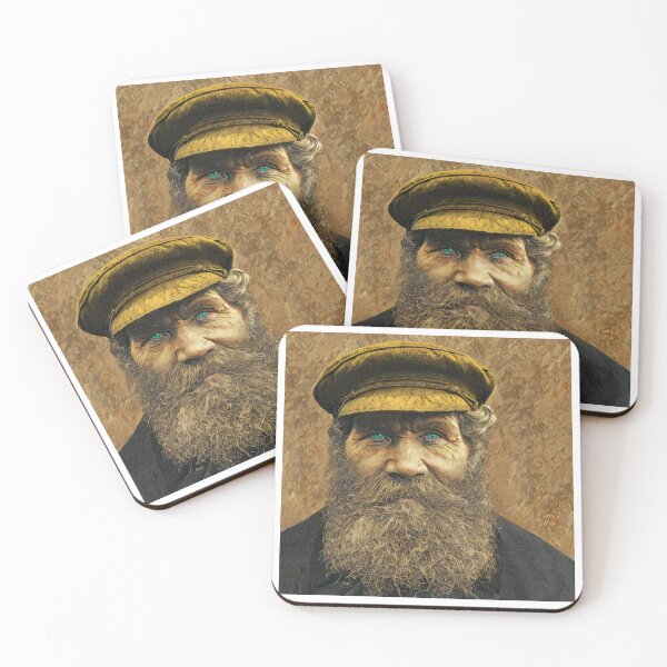 Item preview, Old Sea Captain - Funny Face - Caricature designed and sold by Wilcox PhotoArt.