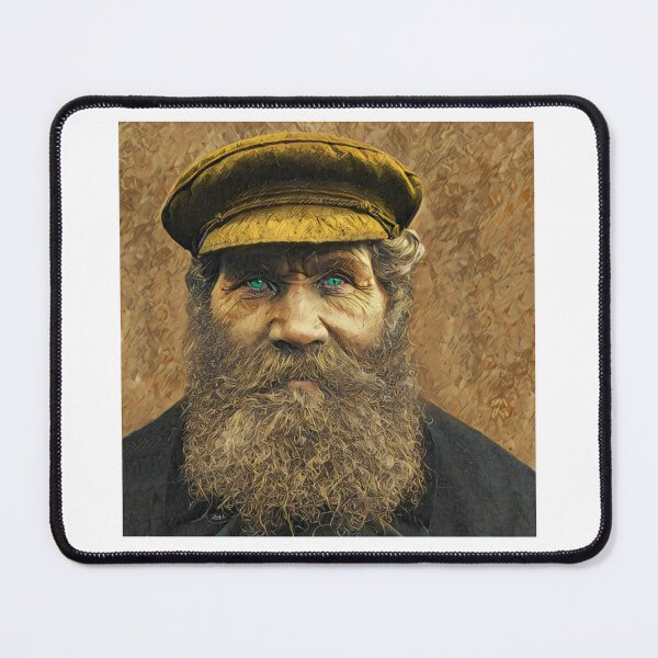 Item preview, Old Sea Captain - Funny Face - Caricature designed and sold by Wilcox PhotoArt.